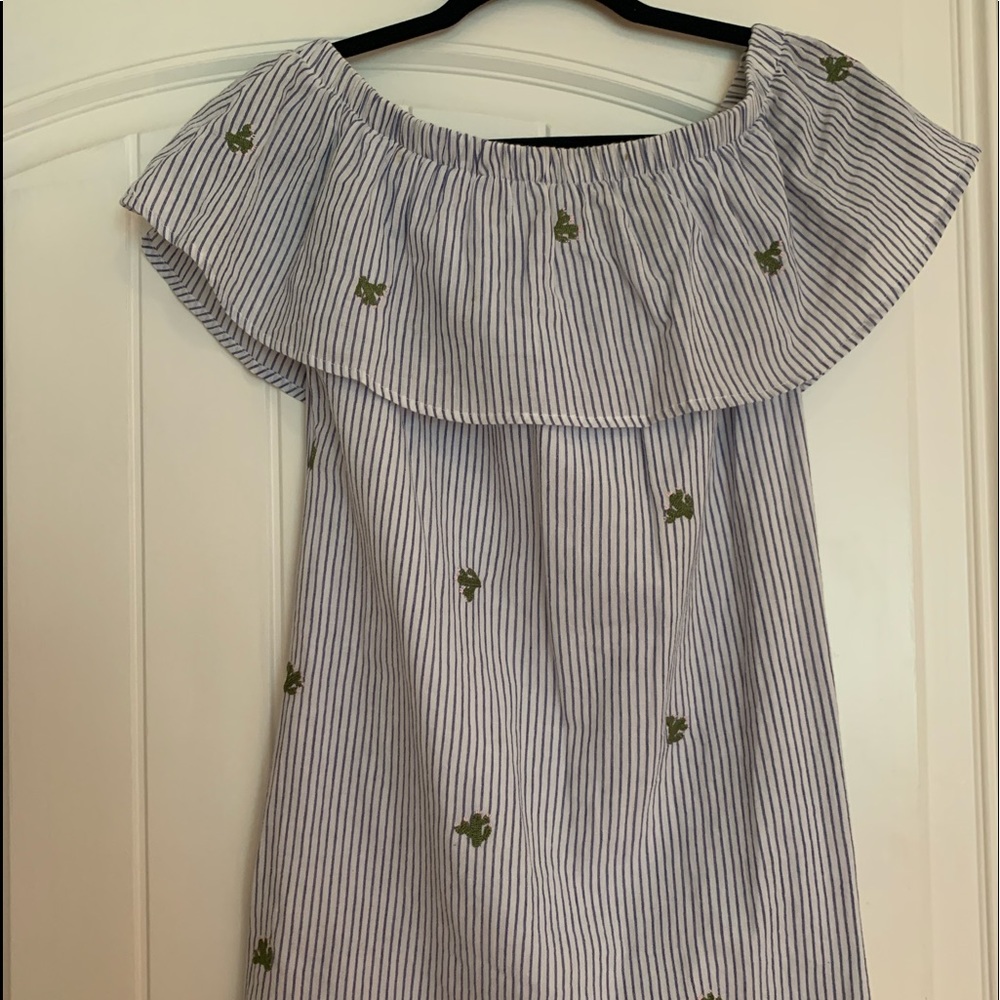 Cactus Striped Dress, XS